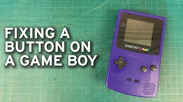 Easy DIY How to Fix Game Boy Buttons So They Work Every Time You Press Them