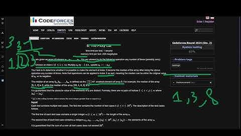 Codeforces Round 1024 (Div. 2) B  The Picky Cat