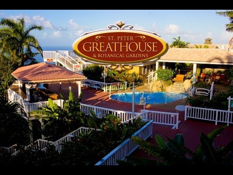 The St. Peter Great House and Botanical Gardens in St. Thomas, U.S