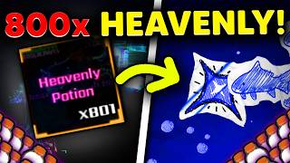 I Used 800 Heavenlies In Glitch Biome & This Happened... Sols Rng