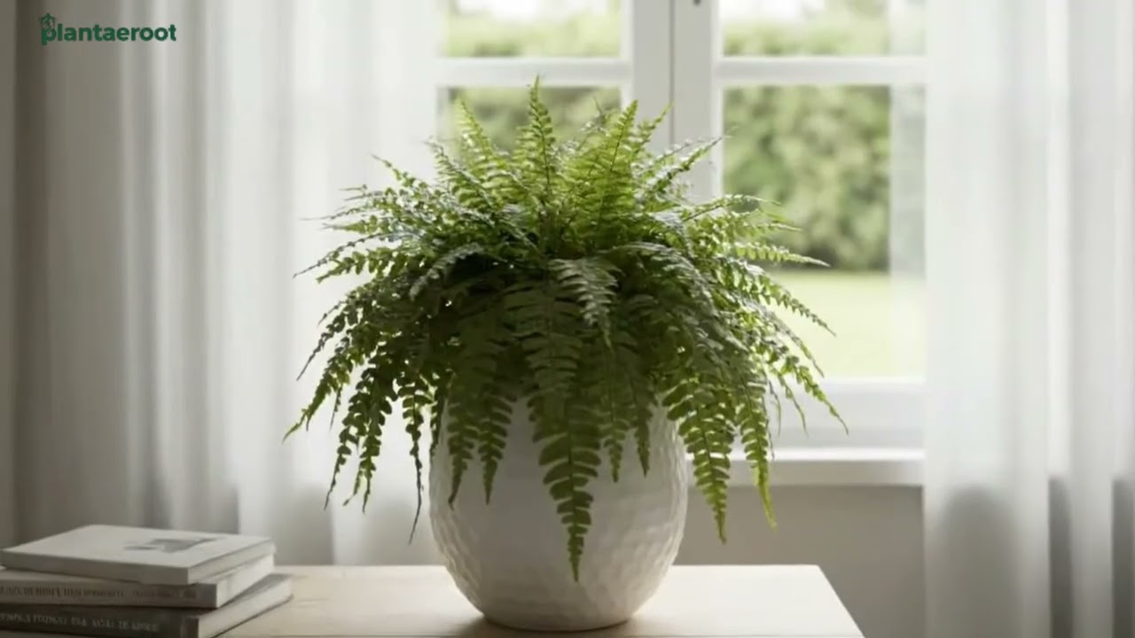 🌿 Meet the Boston Fern – Nature’s Soft, Green Hug