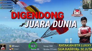 Minang Kocak Digendong BIGETRON - PUBG MOBILE INDONESIA