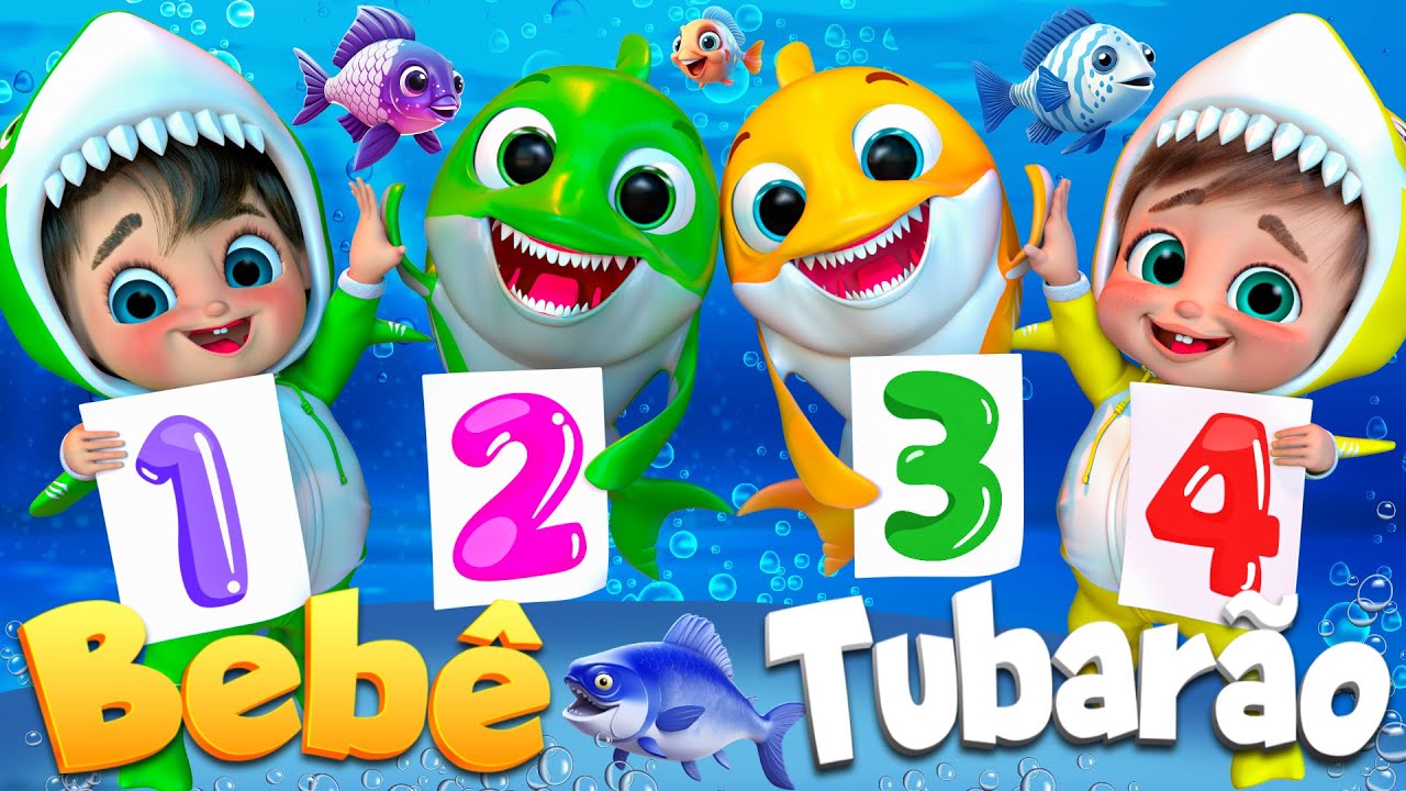 Bebê Tubarão no Dia de Sol @SuperLucaPortugues #rimasinfantis #musicasinfantis