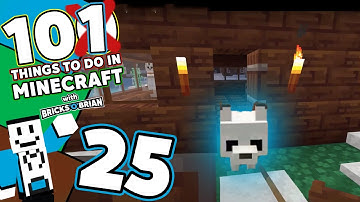 Crafting an Atomospheric Aquarium, Part 1 -101 Things to do in Minecraft with Bricks 
