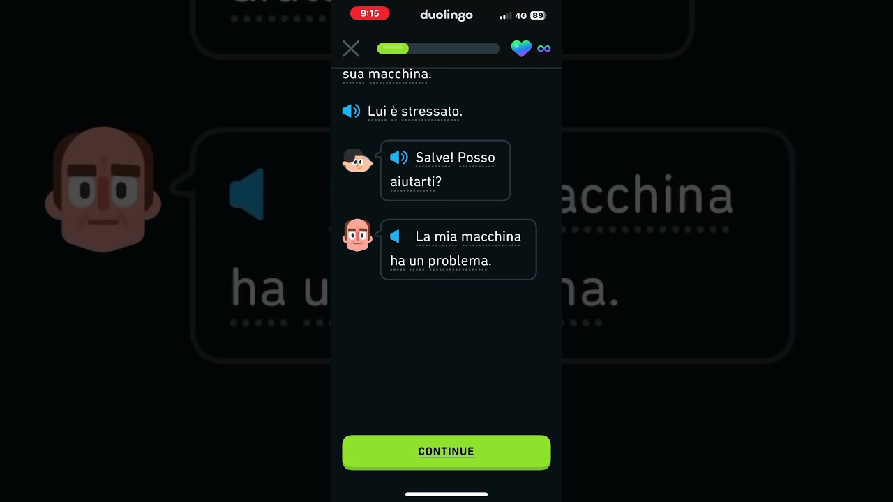 Let’s read Italian with Duolingo 