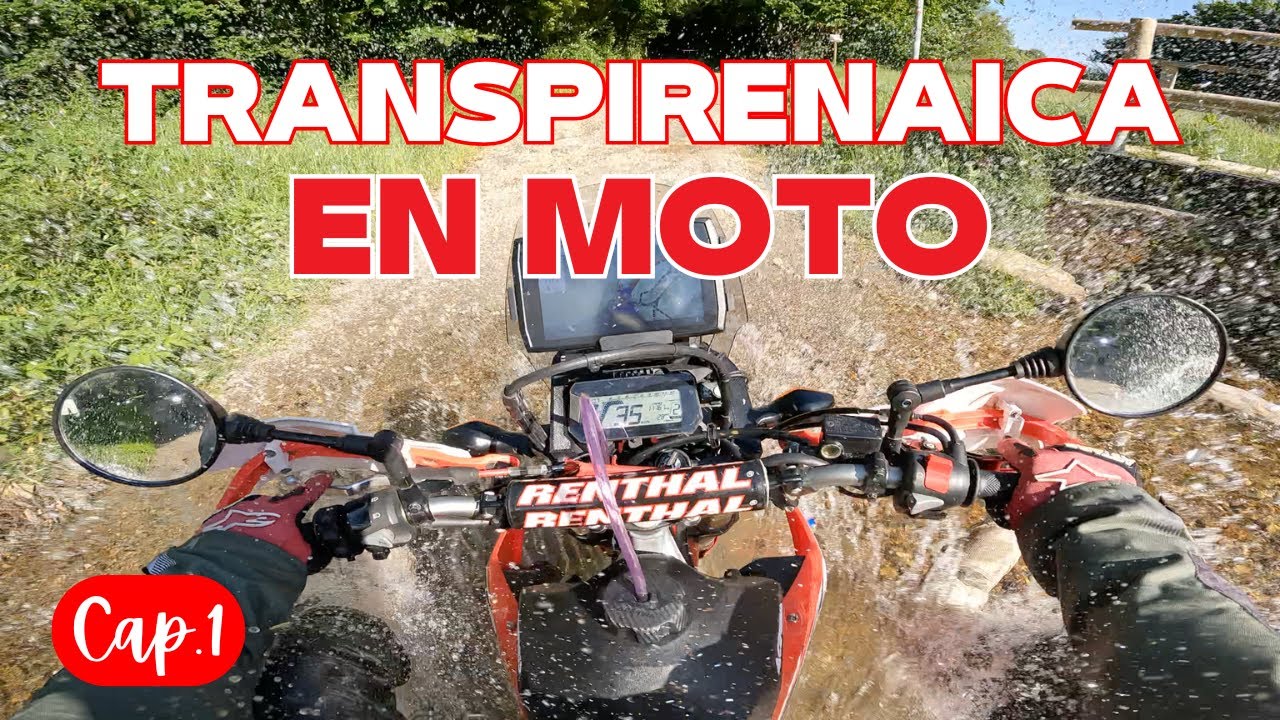 🏔️TRANSPIRENAICA en Honda CRF 300L. 1/6 San Sebastián - Ochagavía 🏍️ #offroad #motovlog #travel