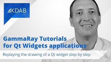 GammaRay Tutorials for Qt Widgets Applications - Replaying the Drawing of a Qt Widget Step by Step