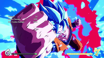DBFZ: Goku(SSGSS) Combos