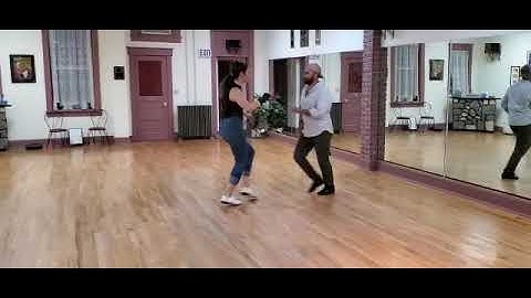 Smooth Salsa pattern (hammer locks and wraps )