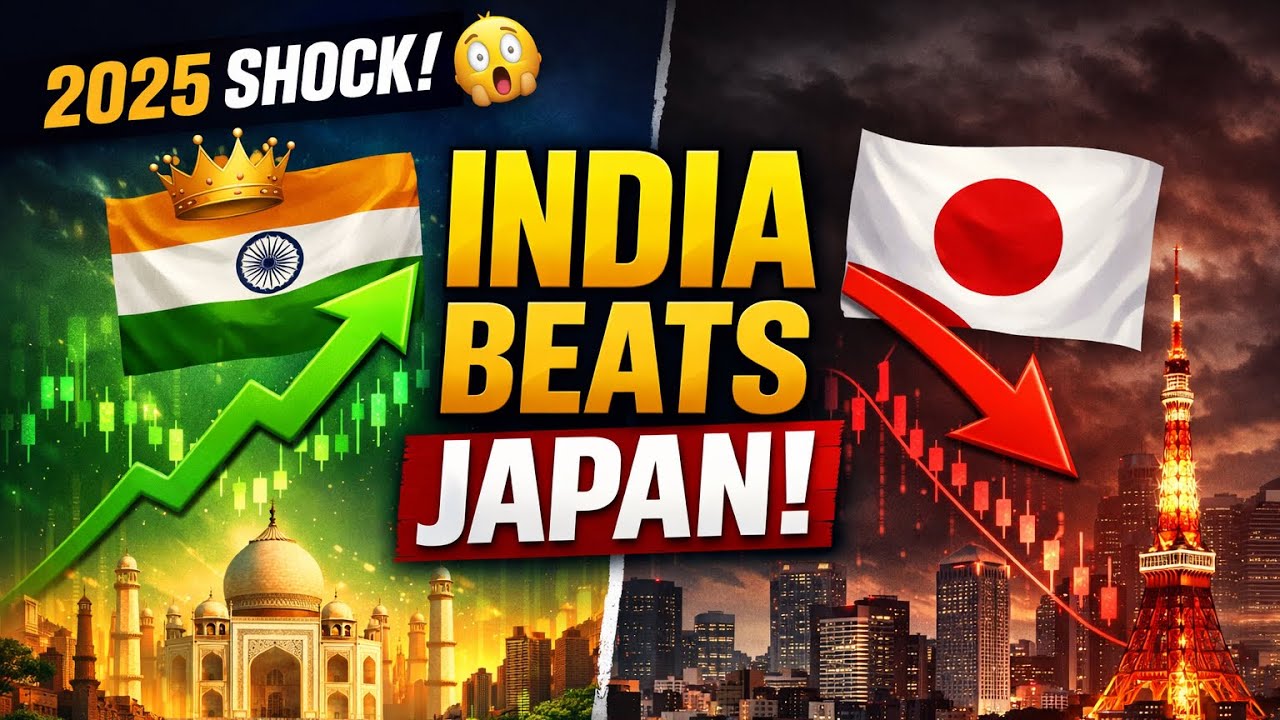 📌 India Surpasses Japan | 2025 Economic Shock Explained 🇮🇳📈 