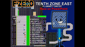 F-ZERO Maximum Velocity Tenth Zone East: Plummet Circuit Race (PPT)