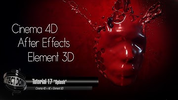 Tutorial 17 Splash Cinema 4D + AE + Element3D