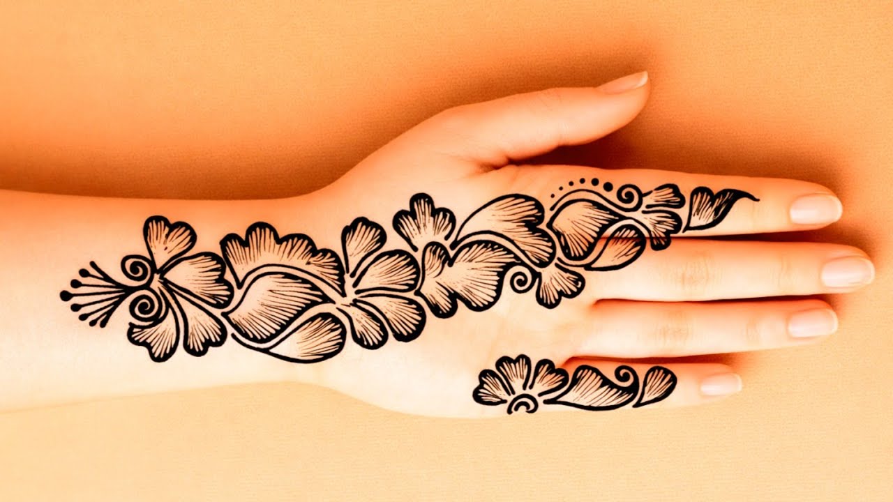 Trending Front Hand Mehndi Design 2026 | Latest Pattern