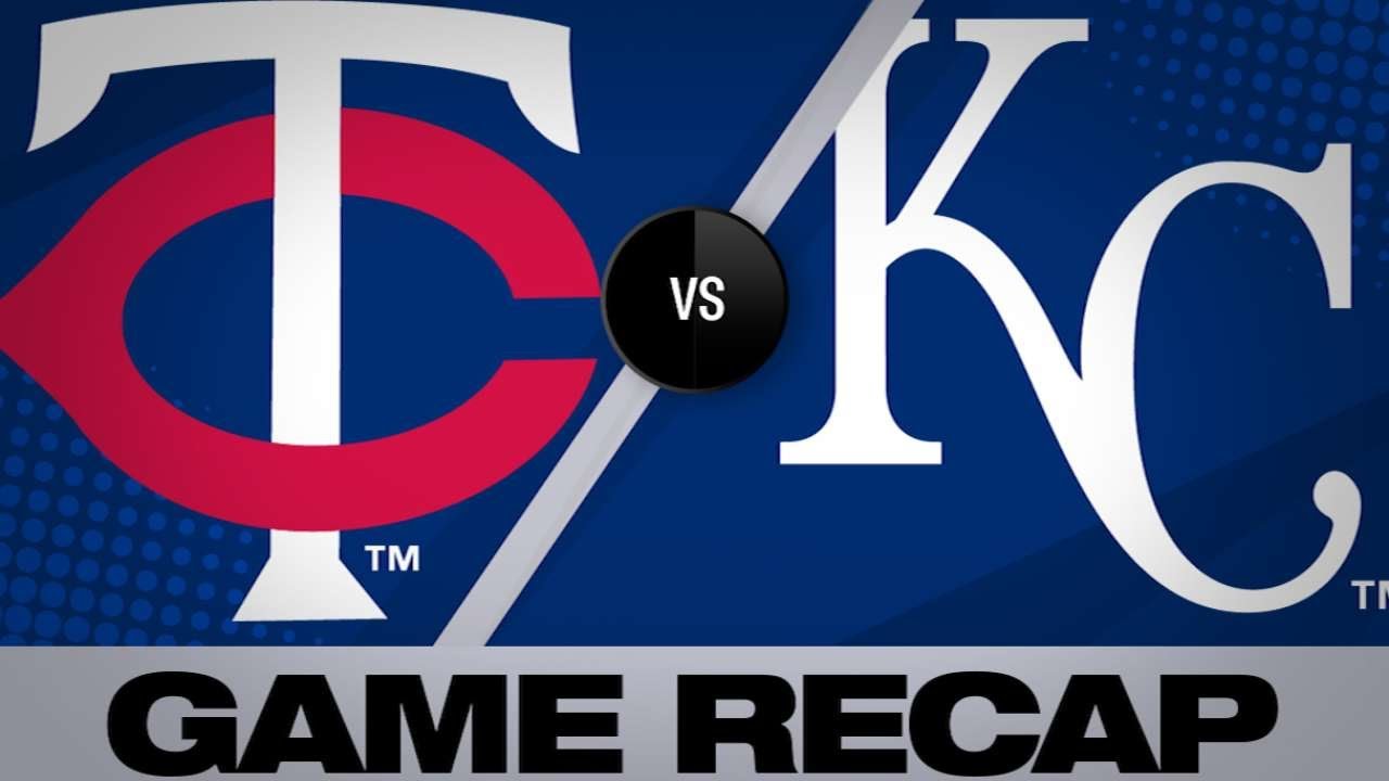 Royals rally is too little, too late against the Twins