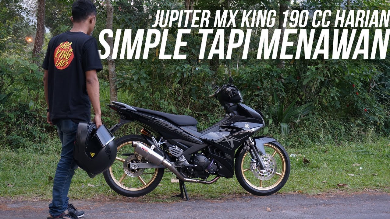 Review Test Ride Jupiter Mx King 190cc Harian Youtube