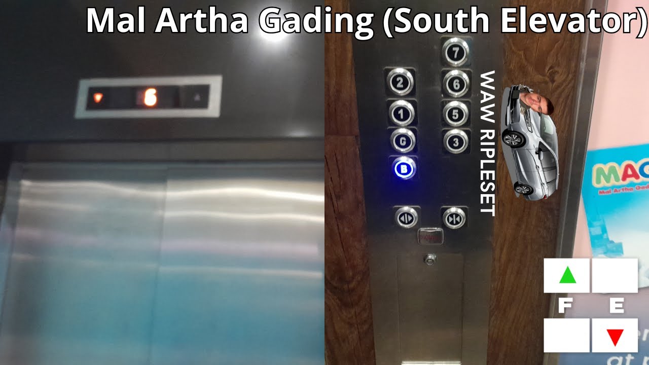 Sigma Di1 Elevator At Mal Artha Gading (South Elevator)