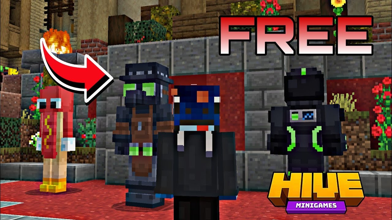 5 Tips On How To Get Free Costumes On The Hive (Minecraft Bedrock