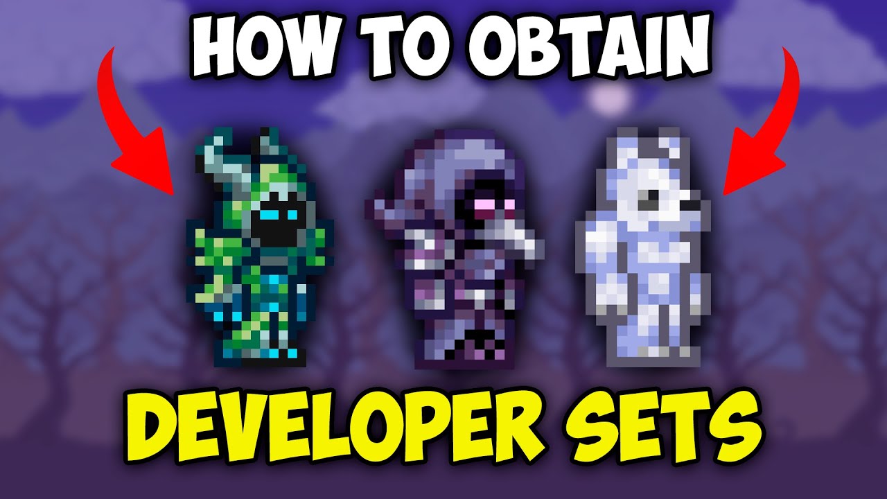 How to Get Developer Sets in Terraria - YouTube