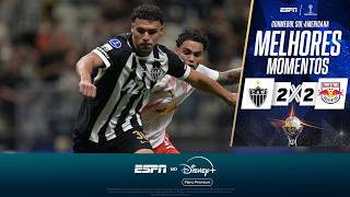 COM GOL NOS ACRÉSCIMOS E "LEI DO EX", ATLÉTICO-MG EMPATA COM O RED BULL BRAGANTINO E AVANÇA NA SULA