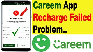 Careem App Recharge Failed Problem. screenshot 3
