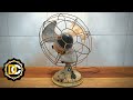 Antique 1960 Broken Table Fan - Restoration - WorkshopDC