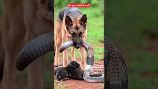 Famous Heroic German Shepherd Saves Puppies from Deadly Snake Attack Wealth