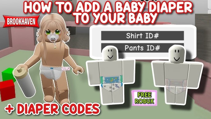 HOW TO ADD BABY FACE ID CODES + 10 CUTE BABY FACE ID CODES FOR BROOKHAVEN  🏡RP 👶✨ 