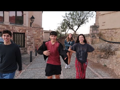 camping & cortados in alquezar, spain | study abroad travel vlog