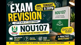 NOU107 EXAM PREP