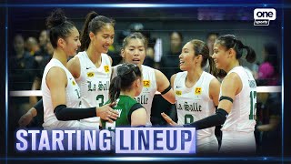Catching Up with the DLSU Lady Spikers | Starting Lineup