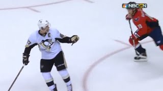 Crosby Hacks Backstrom Then Complains When he Retaliates