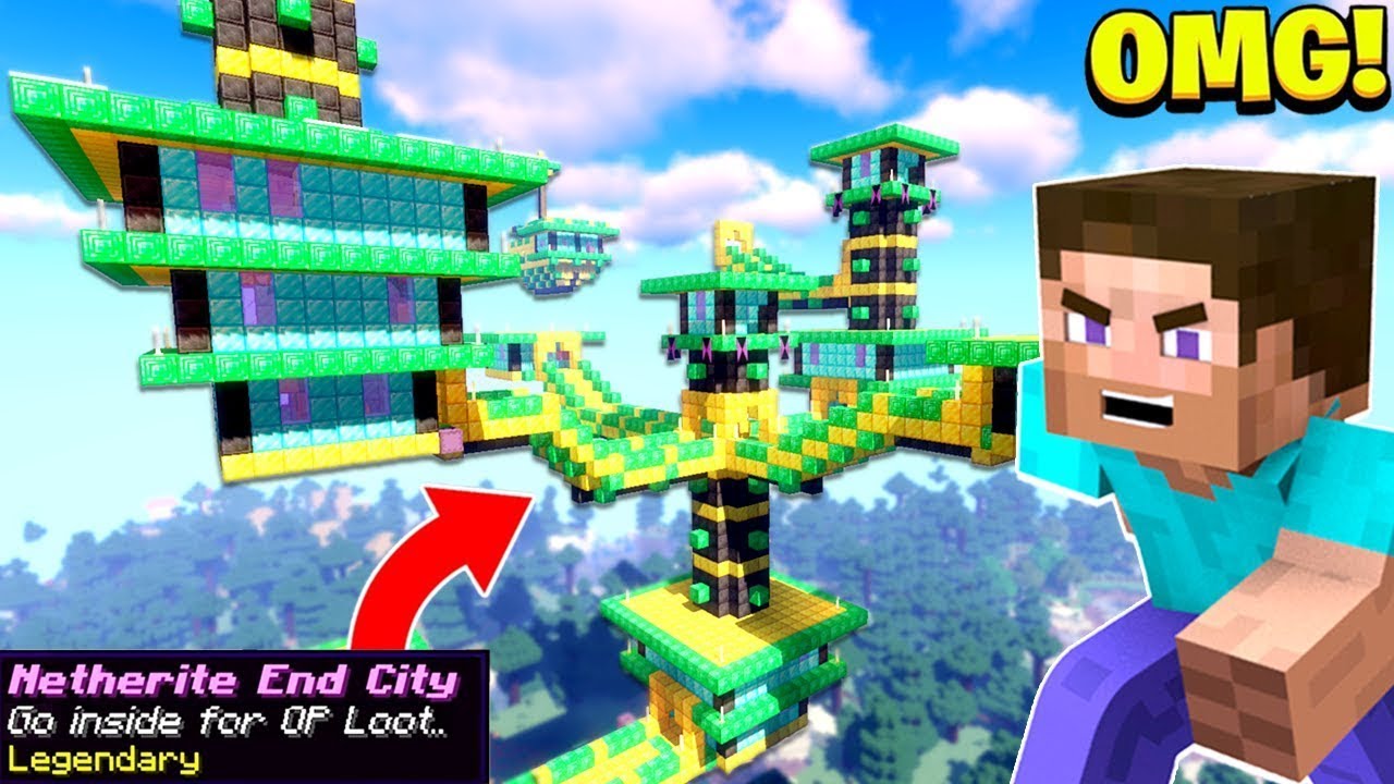 Minecraft But there are extremely OP Structures 😱 !!! - YouTube