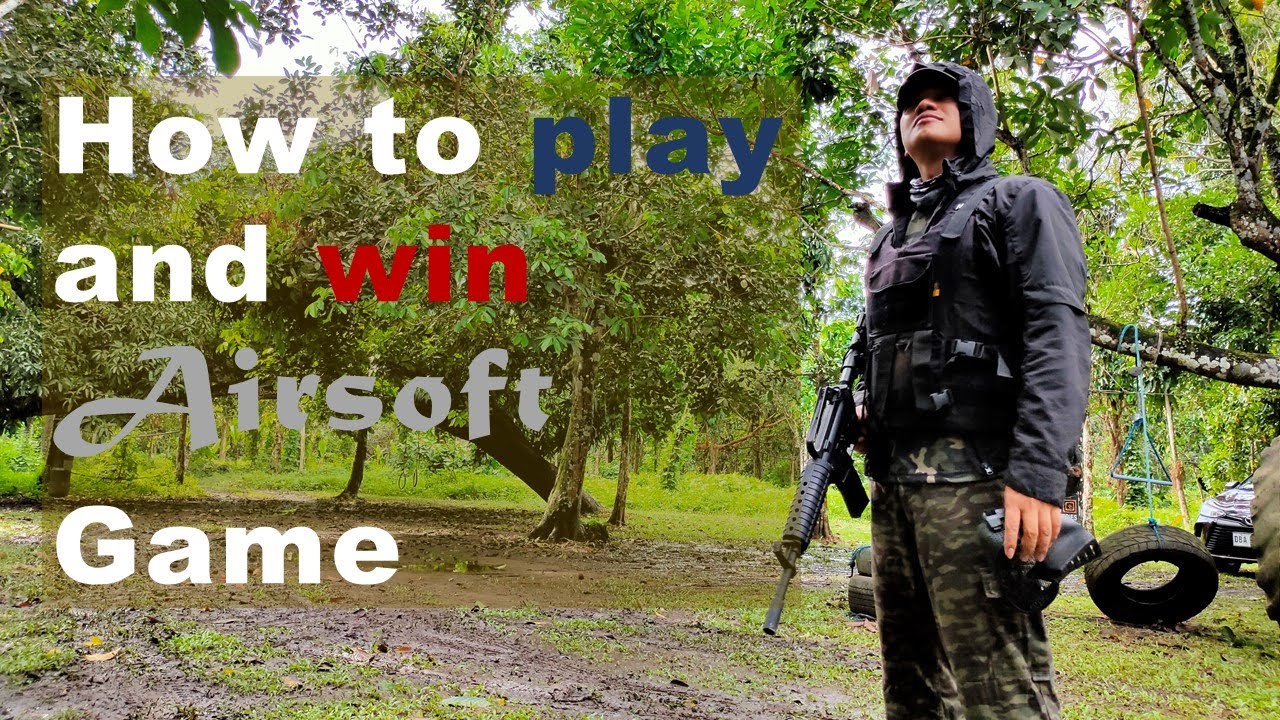 How to play and win airsoft game? Camp Silva, San Pablo City, Laguna