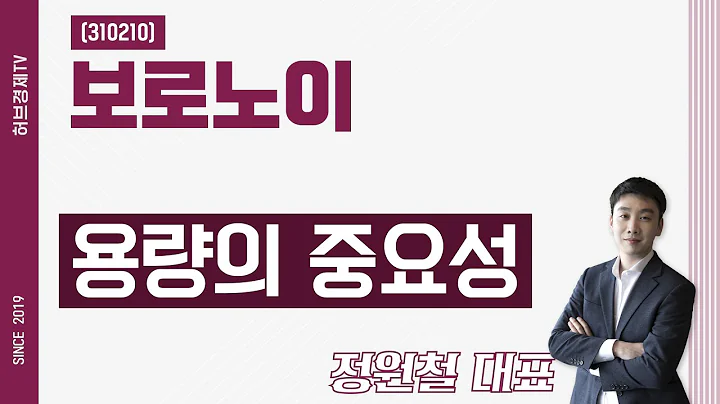 보로노이 (310210) - 용량의 중요성