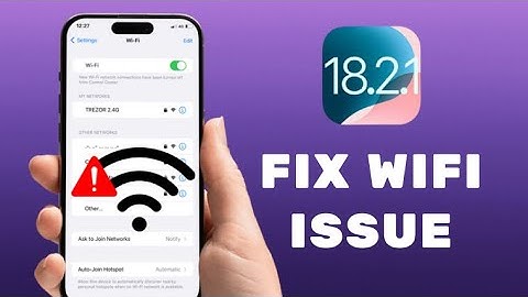iOS 18.2.1: Fix WiFi Not Working on iPhone (Solved!)