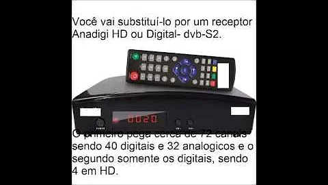 Como transformar uma antena parabólica em sinal digital?