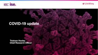 ISE Webinar - COVID-19 Update