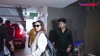 Malaika Arora arrives in style, BF Arjun Kapoor receives her at the airport