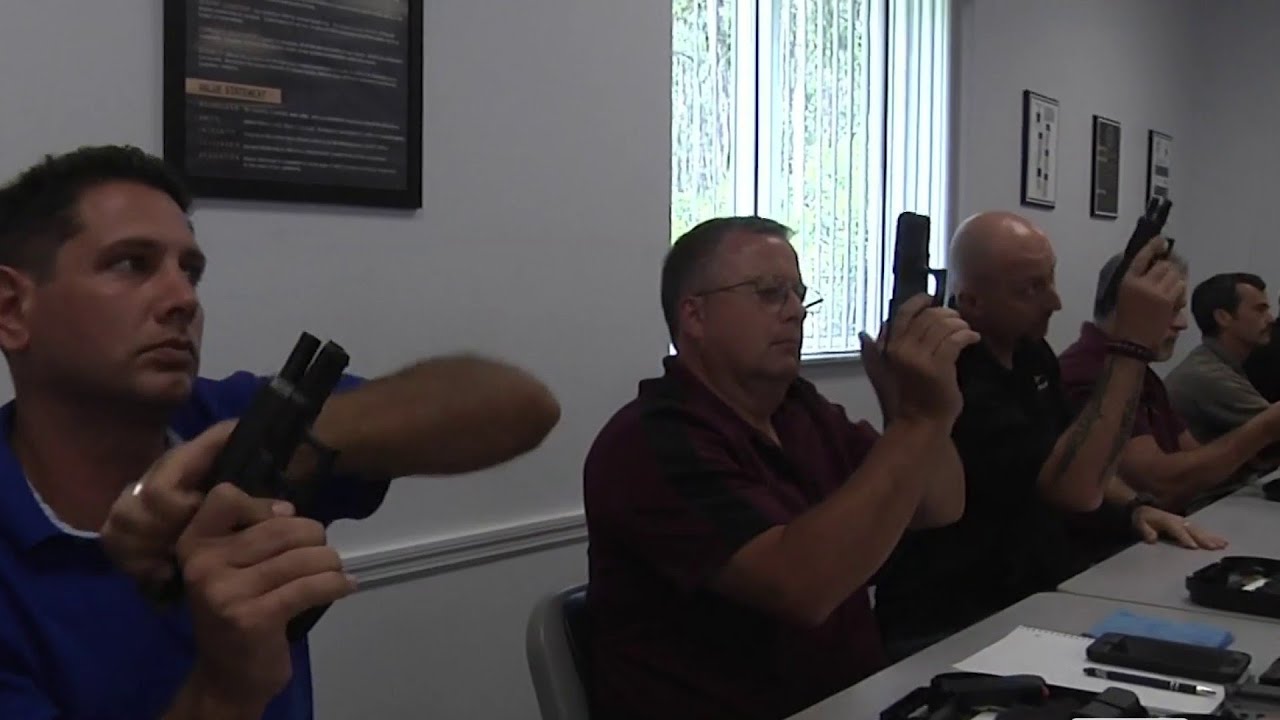 Volusia County Schools armed guardians in training