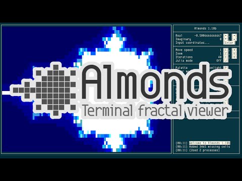Almonds, terminal fractal viewer