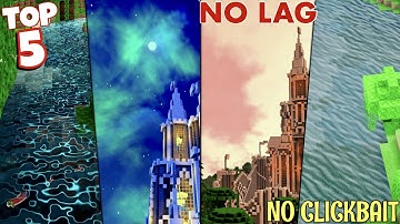 TOP 5 NO LAG BEST Low End/Medium End ULTRA SHADERS for Minecraft PE 1.16+ never before seen!