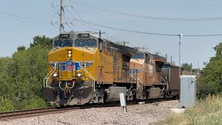 UP C44ACM 7199 Leads Coal Loads on 7/31/26