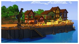 Expanding the Coastal Village In Minecraft Survival - Limelight 13