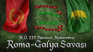 ROMAN-GALLİC WARS || Battle of Telamon 225 BC || FULL DOCUMENTARY