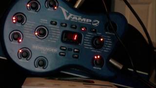 Behringer V-Amp 2 Part 2 Vamp Guitar Multi Effects Pedal Processor Amp Modeller