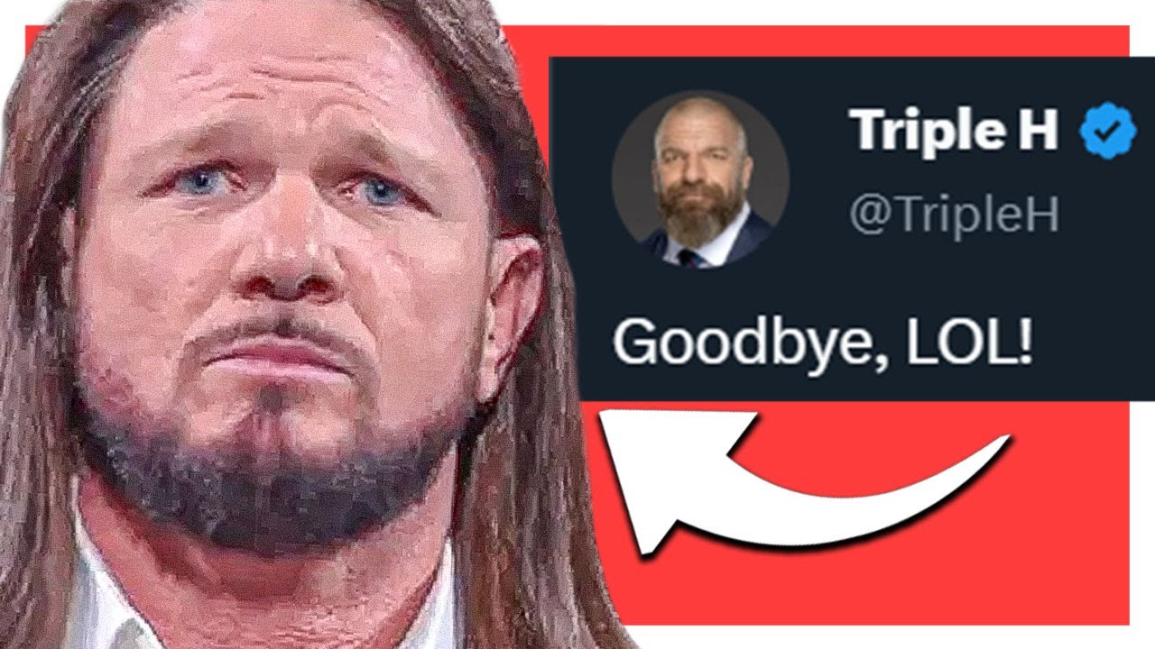 This is disgusting... Triple H SCREWED AJ Styles!!!