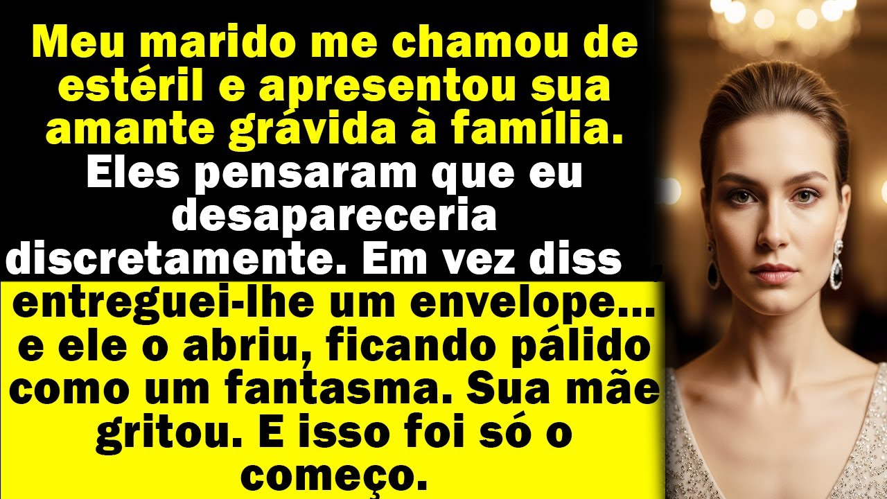 Meu marido espalhou para a família que eu era estéril… até abrir a carta que acabou com a farsa dele