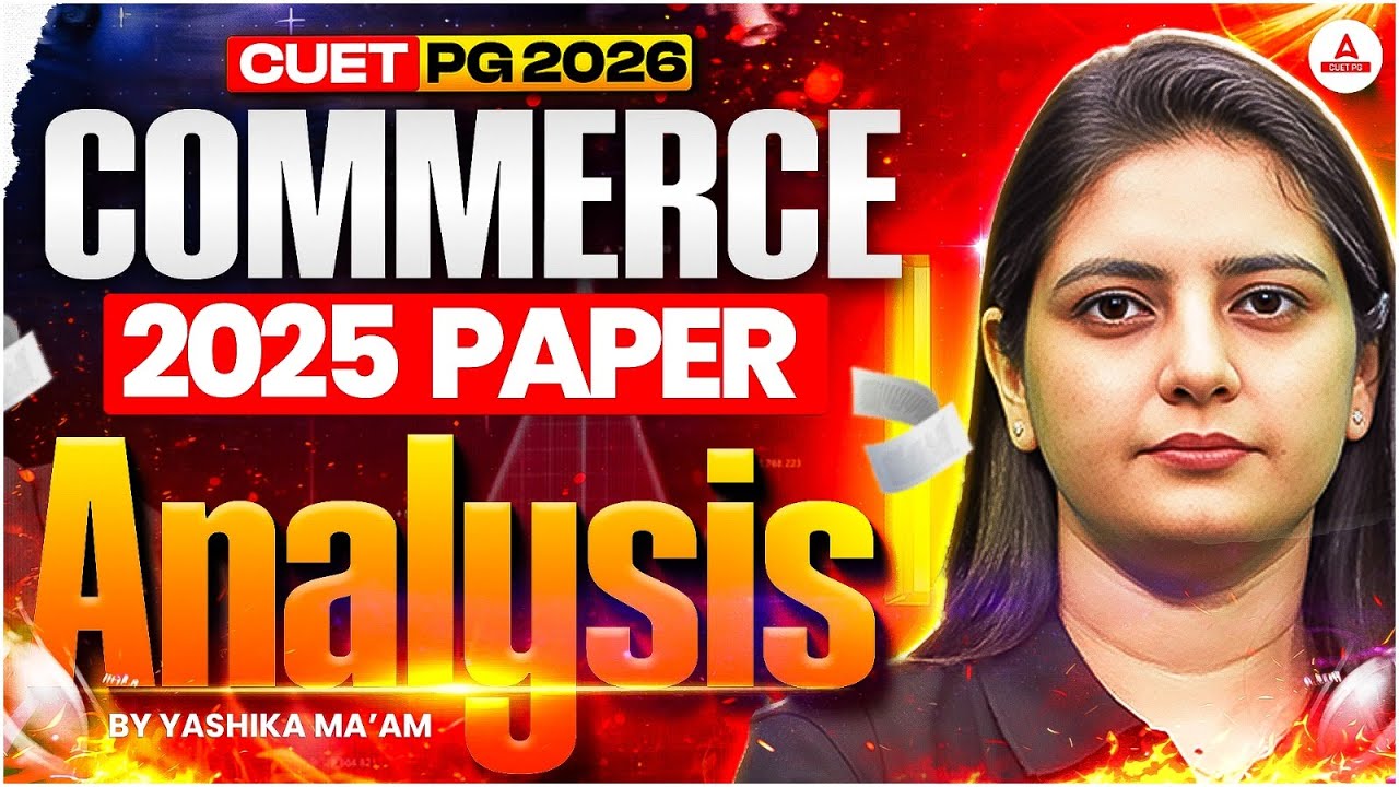 CUET PG COMMERCE 2026 - PYQ Analysis