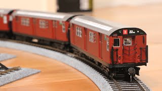 MTH HO Scale NYC Subway R21 Redbird Train Unboxing