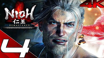 NIOH REMASTERED - Gameplay Walkthrough Part 4 - Ending & Final Boss Fight (4K 60FPS) PS5/PC